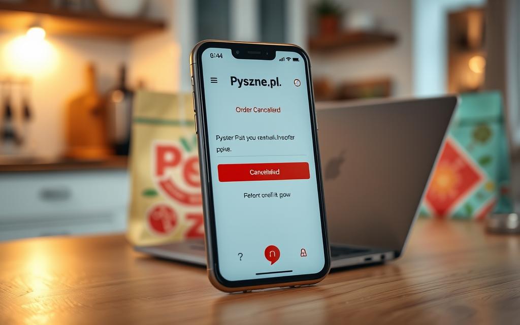 jak anulowac zamowienie na pyszne pl