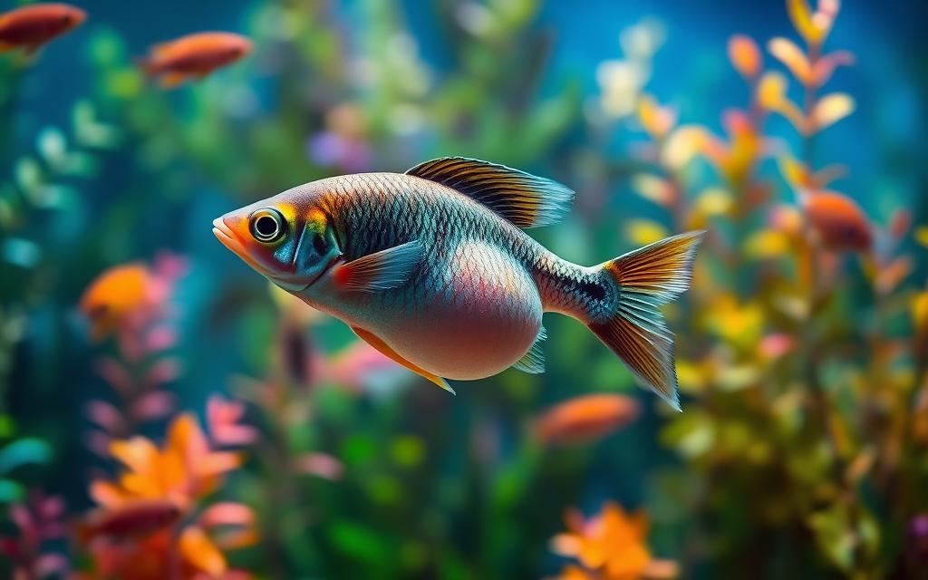 rybka danio w ciąży