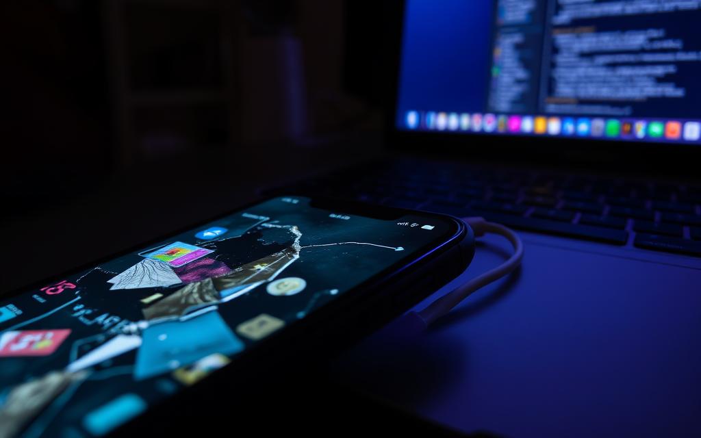 jak wyświetlić uszkodzony ekran telefonu na komputerze