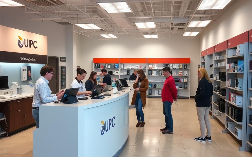 upc zwrot sprzętu w salonie