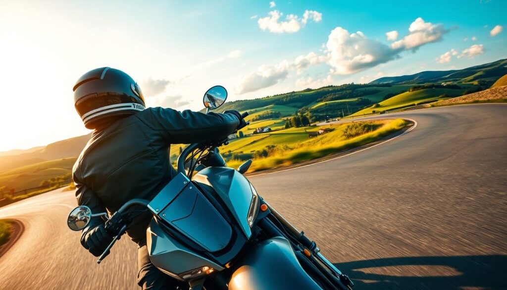 korzyści z jazdy motocyklem turystycznym