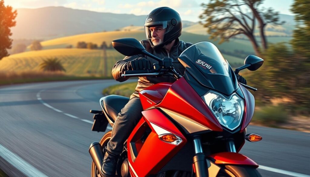 zasady na jazdę na motocyklu na kat B
