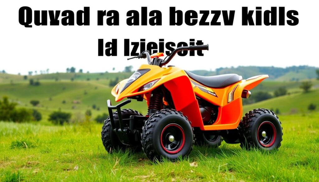 quad na benzynę dla dzieci