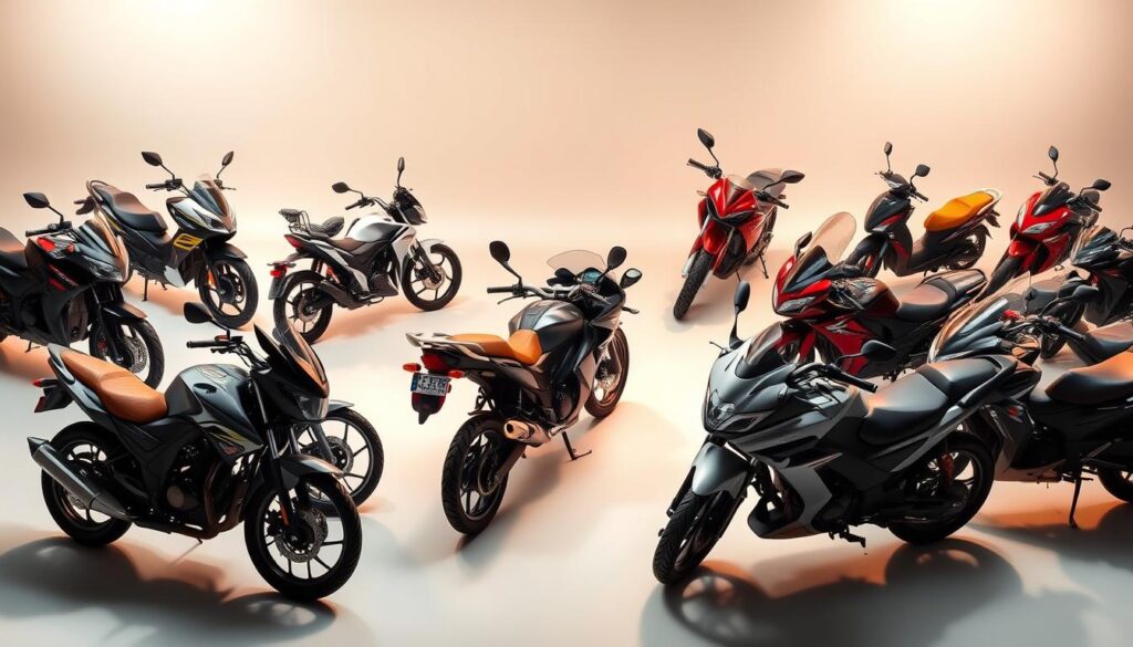 różne typy motorów 125
